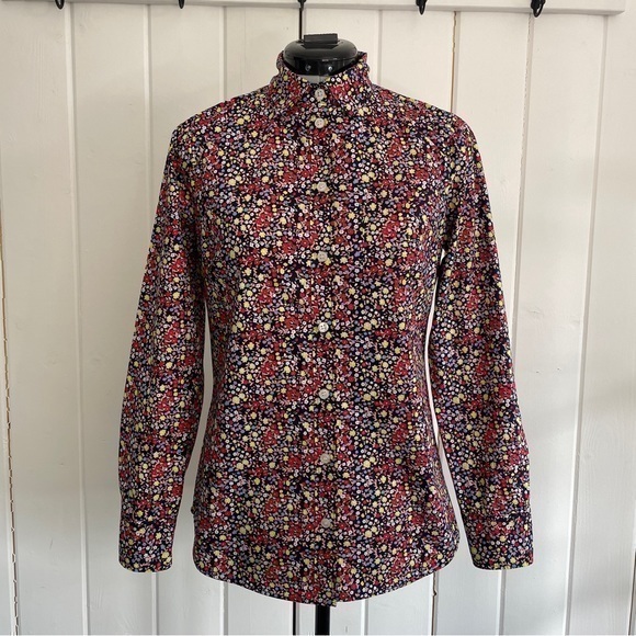 J. Crew Floral Button Up Shirt - Picture 1 of 10